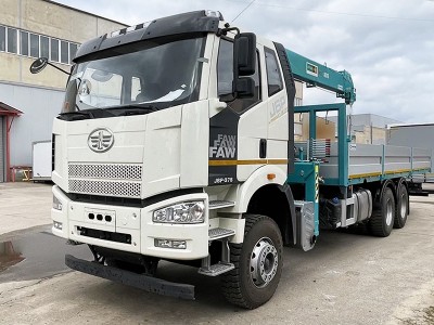 Кран-манипулятор HORYONG HRS 216 на базе FAW CA3310