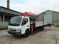 Кран-манипулятор Unic UR-V374 на базе MITSUBISHI FUSO