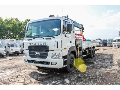 Кран-манипулятор Hiab 190T на базе HYUNDAI HD250