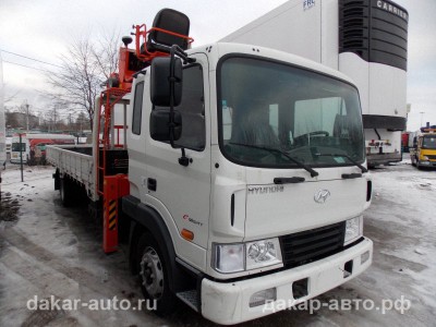 Кран-манипулятор Kanglim KS 1056 на базе HYUNDAI HD120