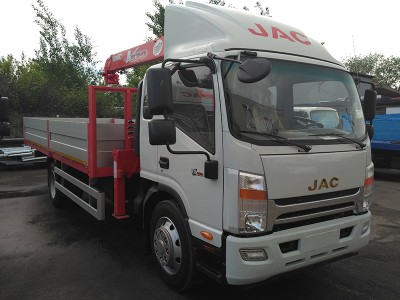 Кран-манипулятор Unic URV-503 на базе JAC N120