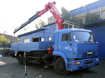 Кран-манипулятор Fassi F215A.0.22 на базе КАМАЗ-65117